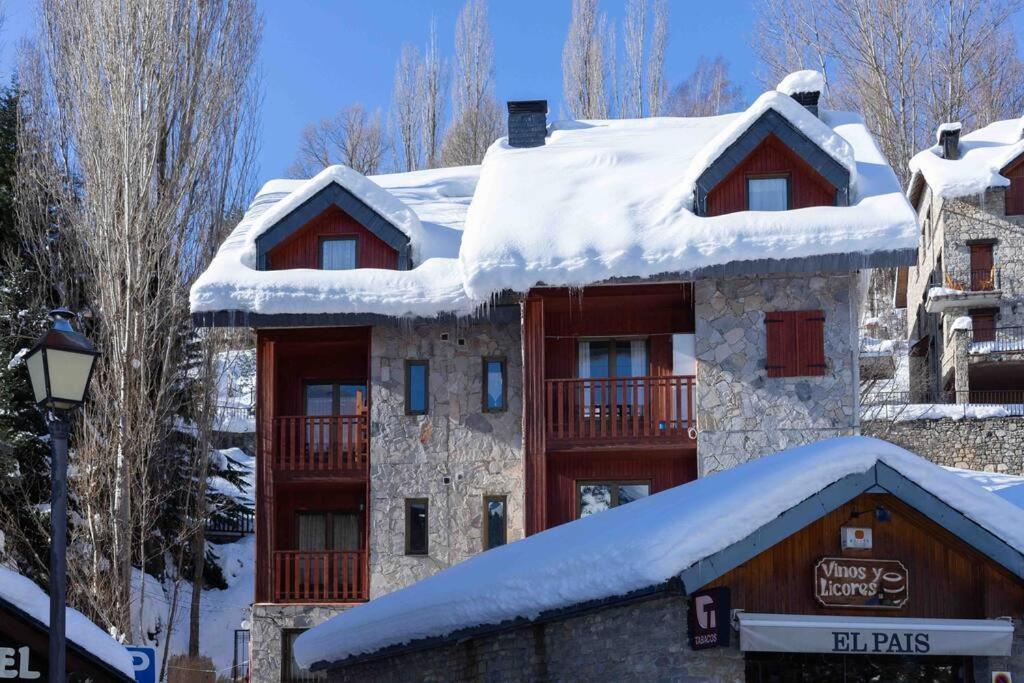 Apartmán Tebarray ☆ Increibles Vistas, Terraza Y Garaje - Pirineos360 Sallent de Gállego Exteriér fotografie